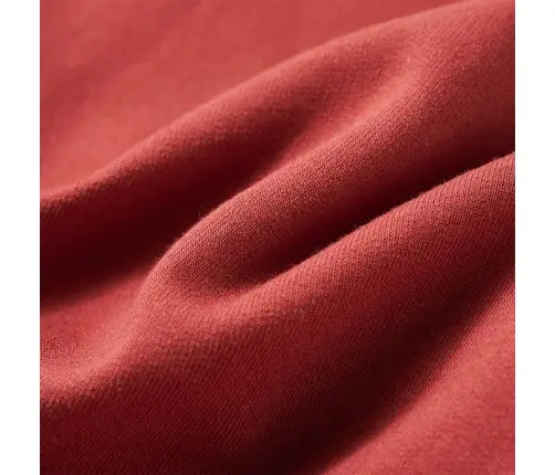 Bērnu Džemperis Ar Kapuci, Oranžīgi Sarkans, 128