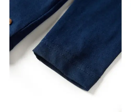 Pikkade Varrukatega Lastesärk, Tumesinine, 104