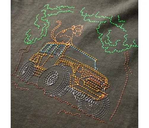 Pikkade Varrukatega Lastesärk, Khaki, 92