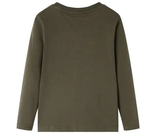 Bērnu Krekls Ar Garām Piedurknēm, Haki, 116