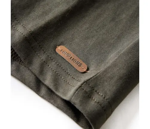 Bērnu Krekls Ar Garām Piedurknēm, Haki, 116