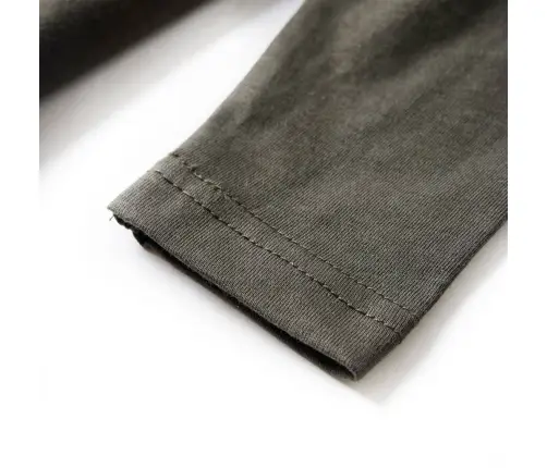 Bērnu Krekls Ar Garām Piedurknēm, Haki, 116