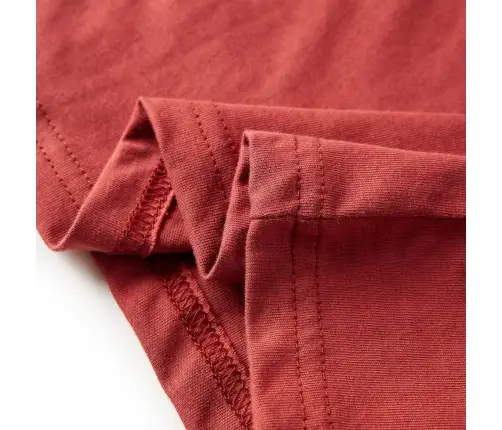 Bērnu Krekls Ar Garām Piedurknēm, Sarkanbrūns, 116