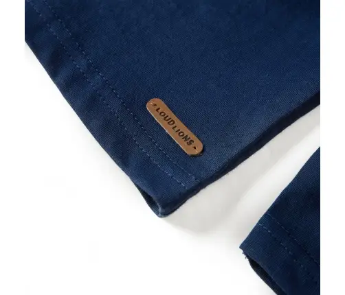 Pikkade Varrukatega Lastesärk, Triibuline, Tumesinine, 92