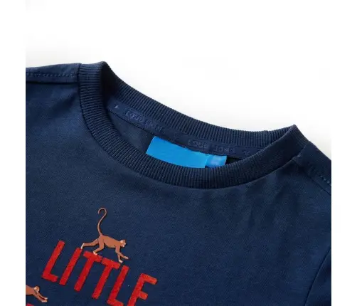 Pikkade Varrukatega Lastesärk, Tumesinine, 128