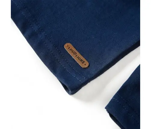 Pikkade Varrukatega Lastesärk, Tumesinine, 128