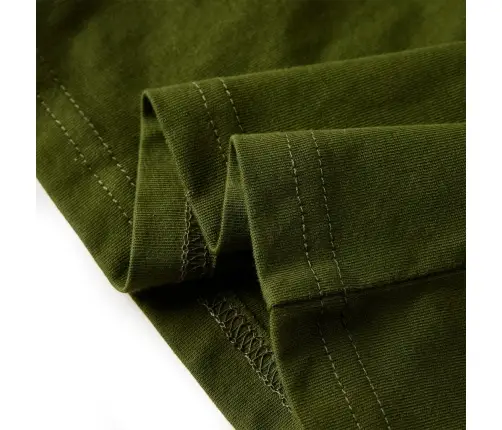 Vaikiški Marškinėliai Ilgomis Rankovėmis, Chaki Spalvos, 104 Dydžio