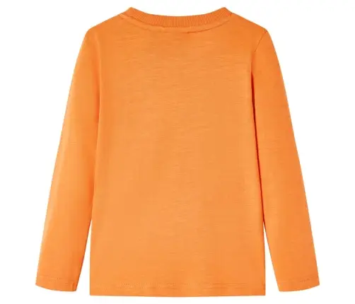 Pikkade Varrukatega Lastesärk, Tumeoranž, 92