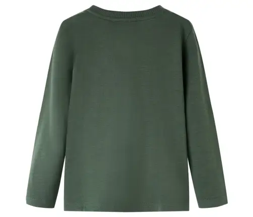 Pikkade Varrukatega Lastesärk, Tumeroheline, 128