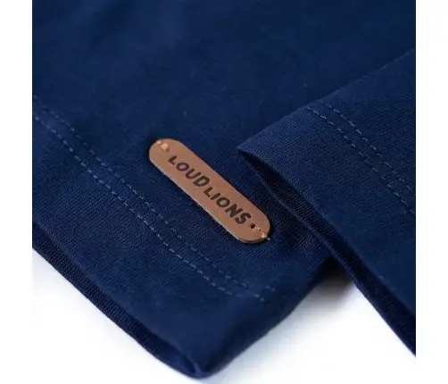 Pikkade Varrukatega Lastesärk, Tumesinine, 128