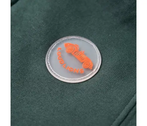 Bērnu Jaka Ar Kapuci Un Rāvējslēdzēju, Tumši Zaļa, 92