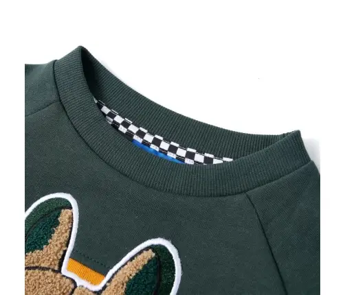 Bērnu Džemperis, Tumši Zaļš, 128