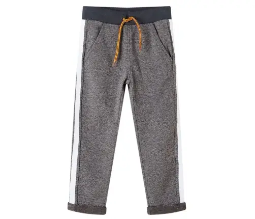 Bērnu Sporta Bikses, Raibi Pelēkas, 128
