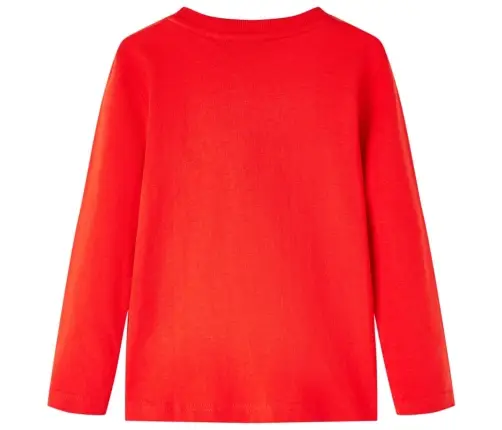 Bērnu Krekls Ar Garām Piedurknēm, Sarkans, 104