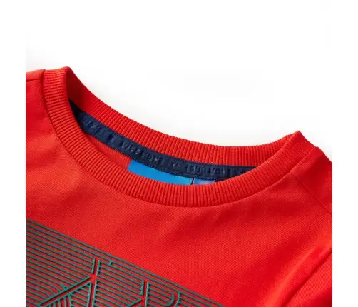 Bērnu Krekls Ar Garām Piedurknēm, Sarkans, 104