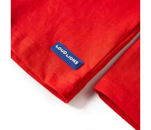 Bērnu Krekls Ar Garām Piedurknēm, Sarkans, 116