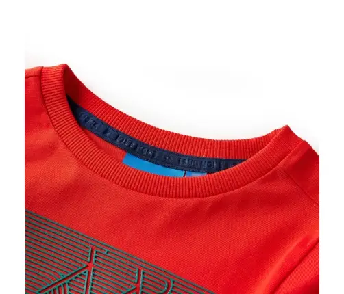 Bērnu Krekls Ar Garām Piedurknēm, Sarkans, 128