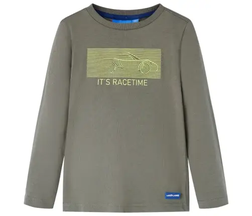 Pikkade Varrukatega Lastesärk, Khaki, 116