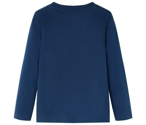 Bērnu Krekls Ar Garām Piedurknēm, Tumši Zils, 92