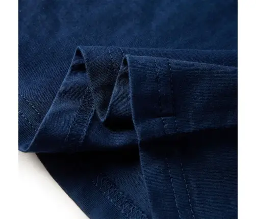 Vaikiški Marškinėliai Ilgomis Rankovėmis, Tamsiai Mėlyni, 128 Dydžio