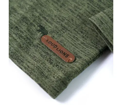 Bērnu Krekls, Nevienmērīga Haki Krāsa, 104