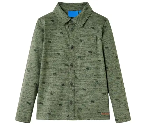 Bērnu Krekls, Nevienmērīga Haki Krāsa, 116