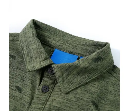 Bērnu Krekls, Nevienmērīga Haki Krāsa, 128