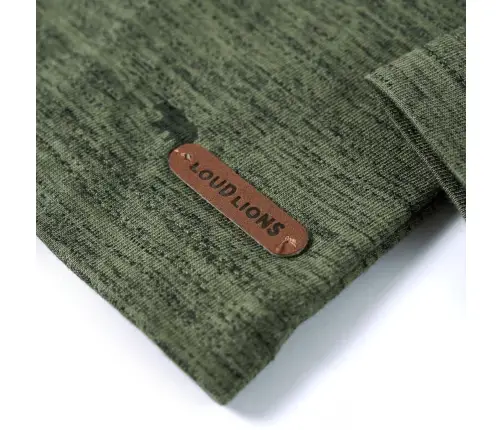 Bērnu Krekls, Nevienmērīga Haki Krāsa, 140