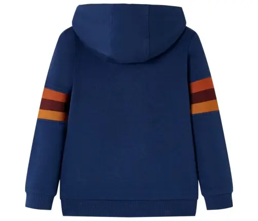 Bērnu Džemperis Ar Kapuci, Tumši Zils, 128