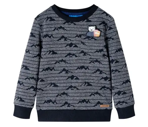 Bērnu Džemperis, Nevienmērīgi Zils, 140