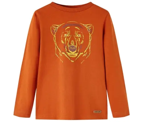 Pikkade Varrukatega Lastesärk, Roostevärv, 104