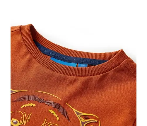 Pikkade Varrukatega Lastesärk, Roostevärv, 104