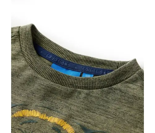 Pikkade Varrukatega Lastesärk, Khaki, 116