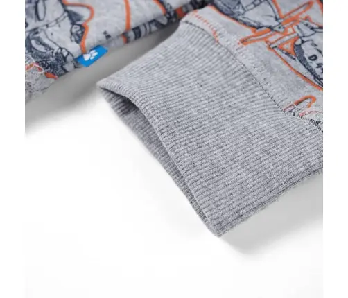 Vaikiškas Sportinis Megztinis, Pilkos Spalvos Mišinys, 116 Dydžio