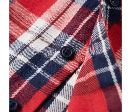 Bērnu Krekls, Rūtains, Sarkans, Tumši Zils, 104