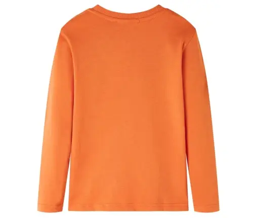 Pikkade Varrukatega Lastesärk, Tumeoranž, 104