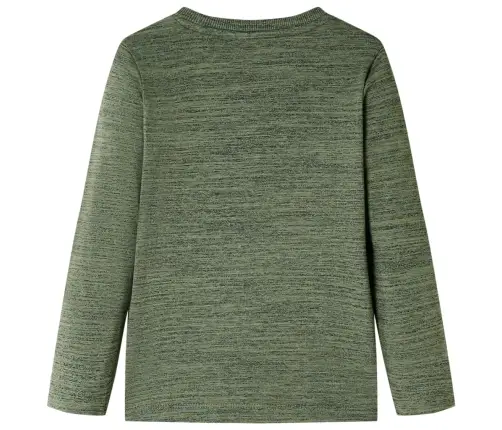 Vaikiški Marškinėliai Ilgomis Rankovėmis, Chaki Mišinys, 104 Dydžio