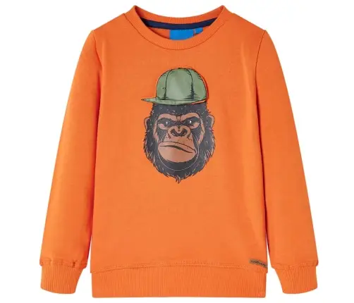 Laste Dressipluus, Tumeoranž, 128