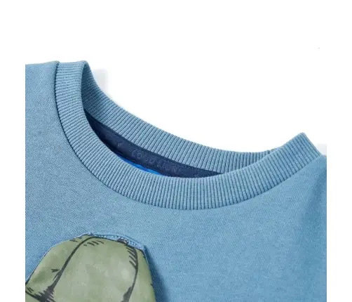 Vaikiškas Sportinis Megztinis, Mėlynos Spalvos, 116 Dydžio