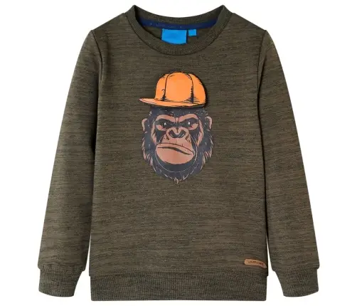 Bērnu Džemperis, Tumša Haki Krāsa, 92