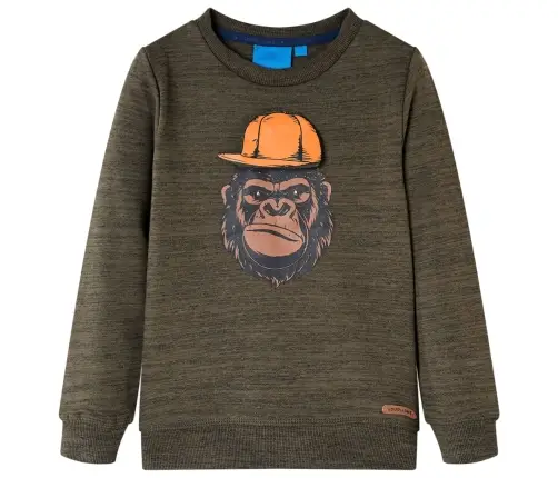 Bērnu Džemperis, Tumša Haki Krāsa, 116