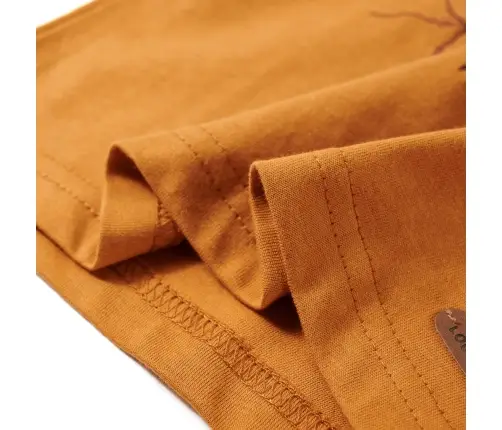 Pikkade Varrukatega Lastesärk, Tume Ooker, 128