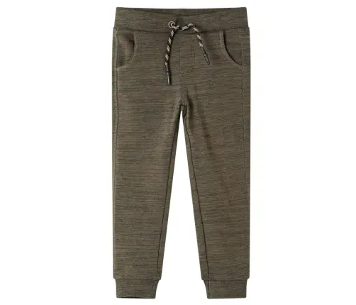 Bērnu Sporta Bikses, Tumši Nevienmērīgi Haki, 92