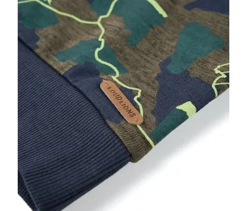 Bērnu Džemperis, Tumša Haki Krāsa, 116