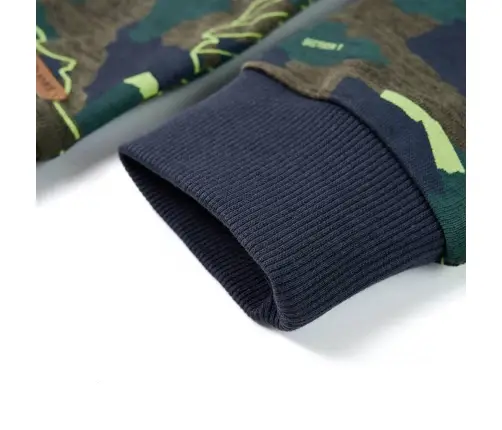 Bērnu Džemperis, Tumša Haki Krāsa, 128