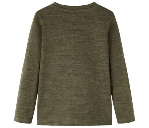 Pikkade Varrukatega Lastesärk, Tume Khaki, 104