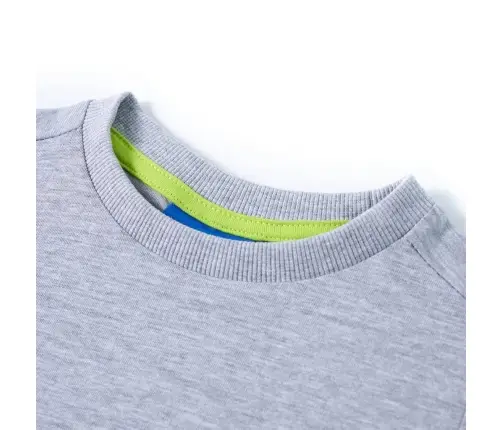 Bērnu Krekls Ar Garām Piedurknēm, Pelēks, 92