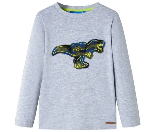 Pikkade Varrukatega Lastesärk, Hall, 104