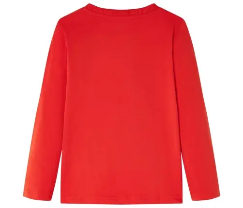 Bērnu Krekls Ar Garām Piedurknēm, Sarkans, 92