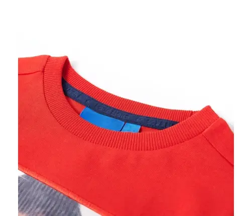 Pikkade Varrukatega Lastesärk, Punane , 128